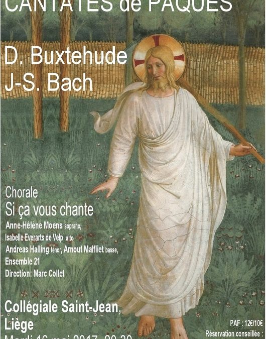 Agenda ► Bach-Buxtehude / La rencontre – Cantates de Pâques