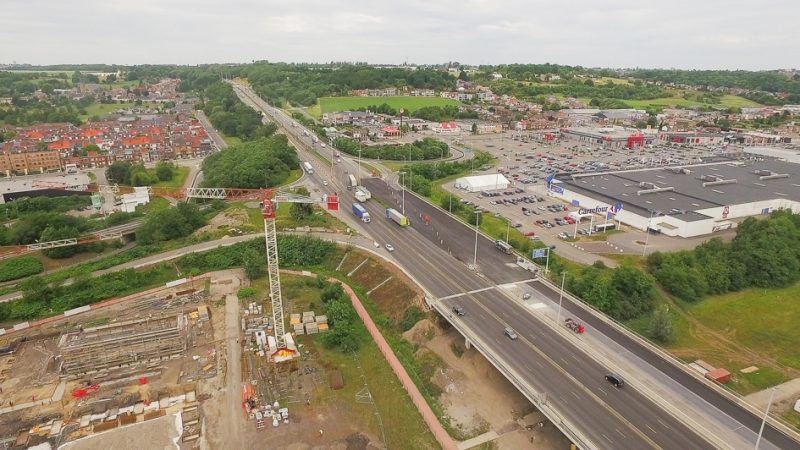 Mobilité: fin du chantier des viaducs d’Herstal