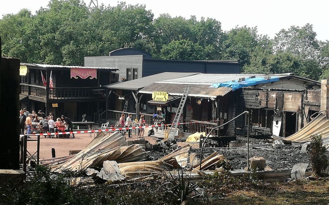 Chaudfontaine: Western City a brûlé cette nuit