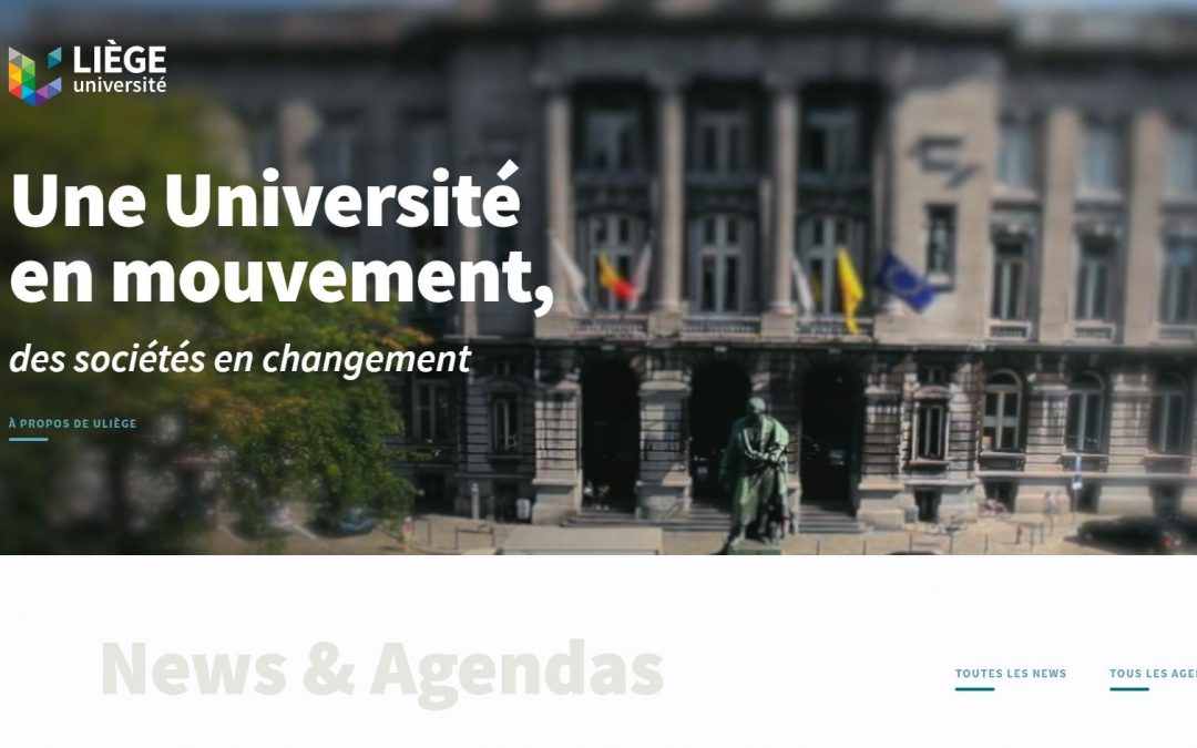 Le nouveau site web de l’université est en ligne