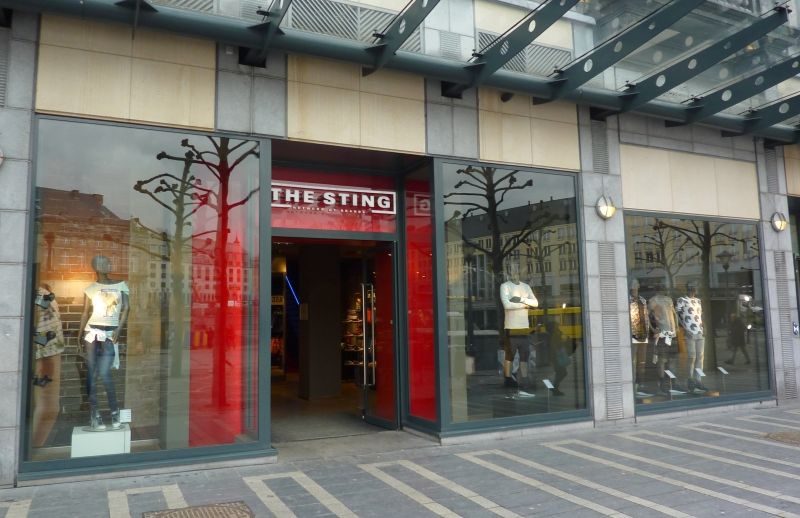 The Sting va fermer son magasin place Saint-Lambert