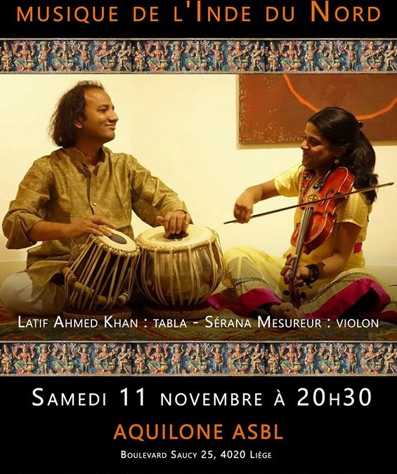 Agenda ► L’Ensemble Serana Mesureur/Latif Khan – Musique indienne