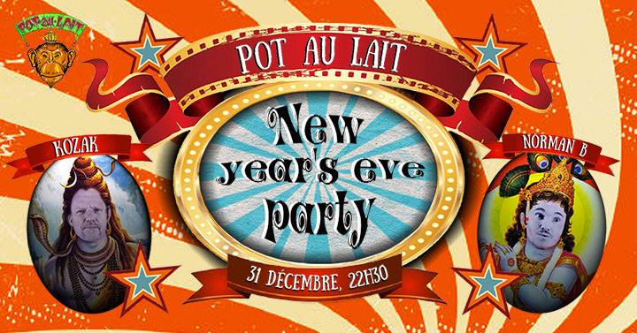 Agenda ► New Eve Party 2017 Pot Au Lait