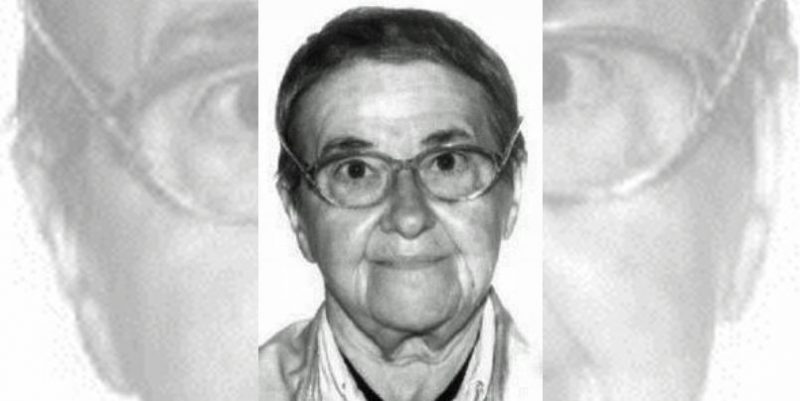 Avis de disparition d’une femme de 82 ans