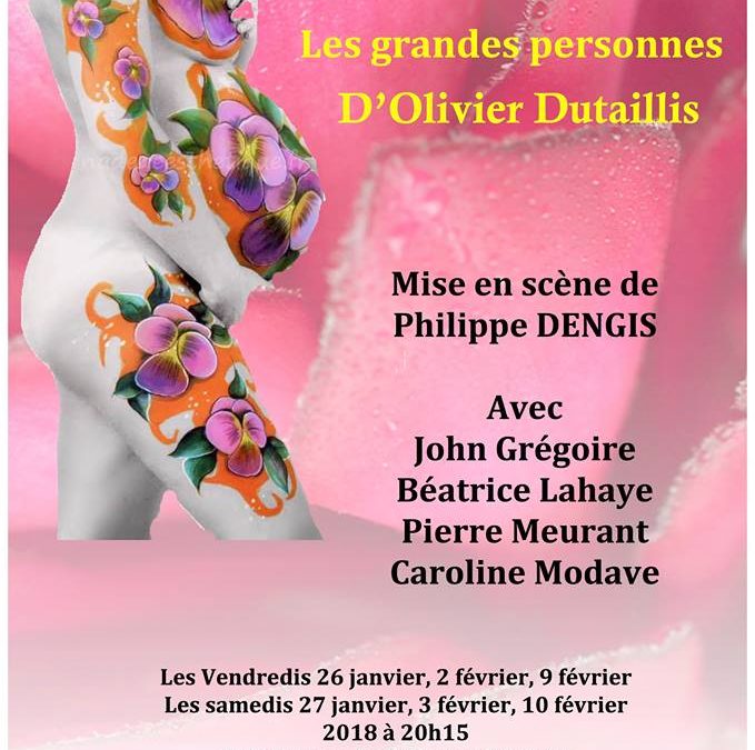 Agenda ► Les Grandes personnes