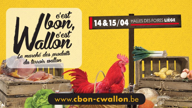 Grand marché des produits du terroir les 14 et 15 avril aux Halles des Foires