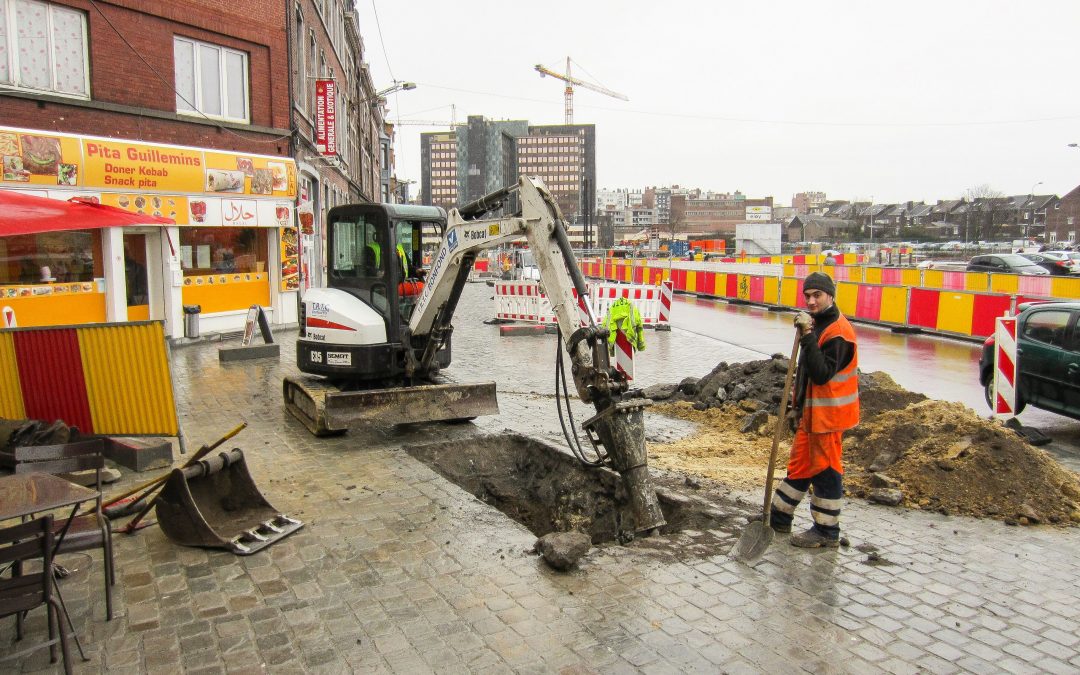 Les travaux liégeois 2018: parking relais, boulevard urbain, sécurisation des usagers faibles, plaine de jeux…