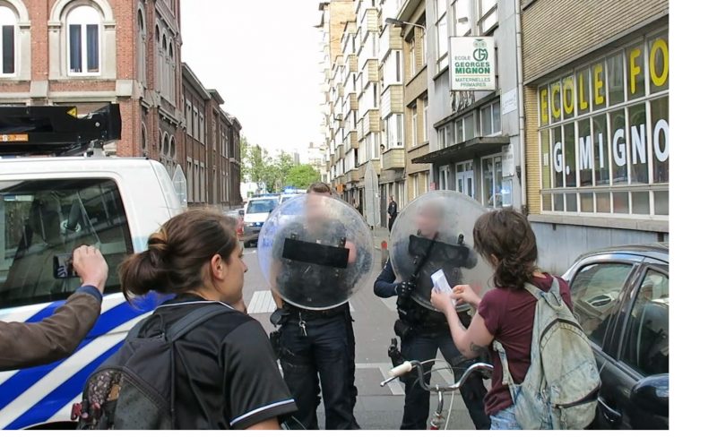 Branle-bas de combat de la police liégeoise contre un groupe de cyclistes