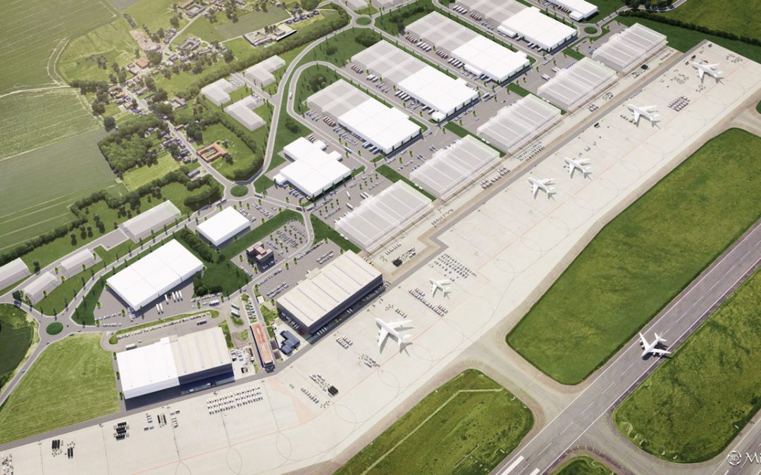 Extension du parc d’activités économiques Flexport City à Liège Airport