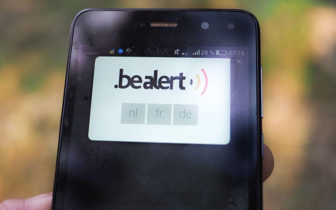 Attention: ce jeudi, fausse alerte par SMS sur Be-Alert – Liège