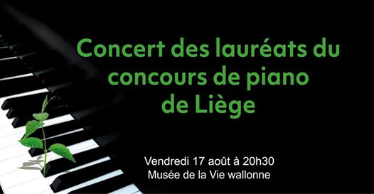 Agenda ► Concert en plein air des lauréats du Concours de piano de Liège