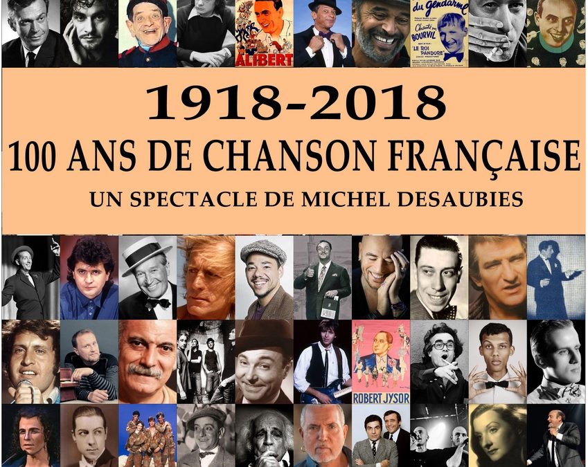 Agenda ► 1918-2018: 100 ans de chanson française