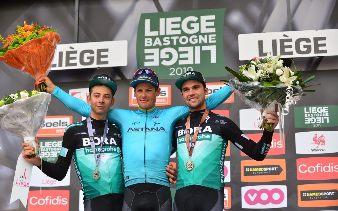 Liège-Bastogne-Liège: le Danois Jakob Fuglsang s’impose sur le Boulevard d’Avroy (vidéos)