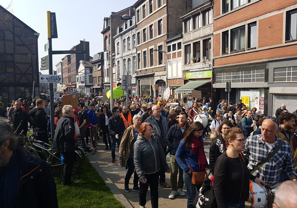 7.000 personnes ont marché pour le climat dans les rues de Liège