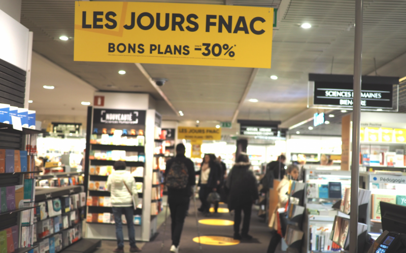 Licenciements de huit personnes à la Fnac Liège