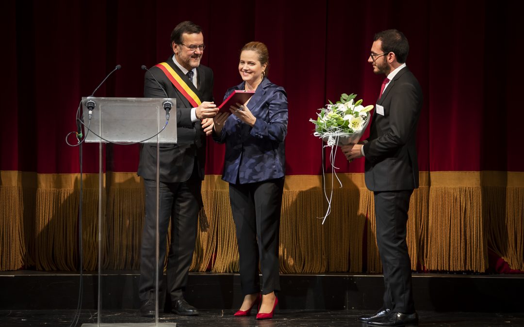 La directrice musicale de l’Opera Royal de Wallonie Speranza Scappucci Citoyenne d’Honneur de la Ville de Liège