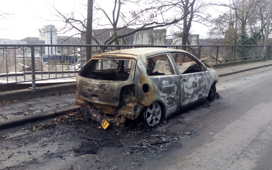 Feux de voitures dans les rues de Liège: 7 véhicules incendiés en deux nuits