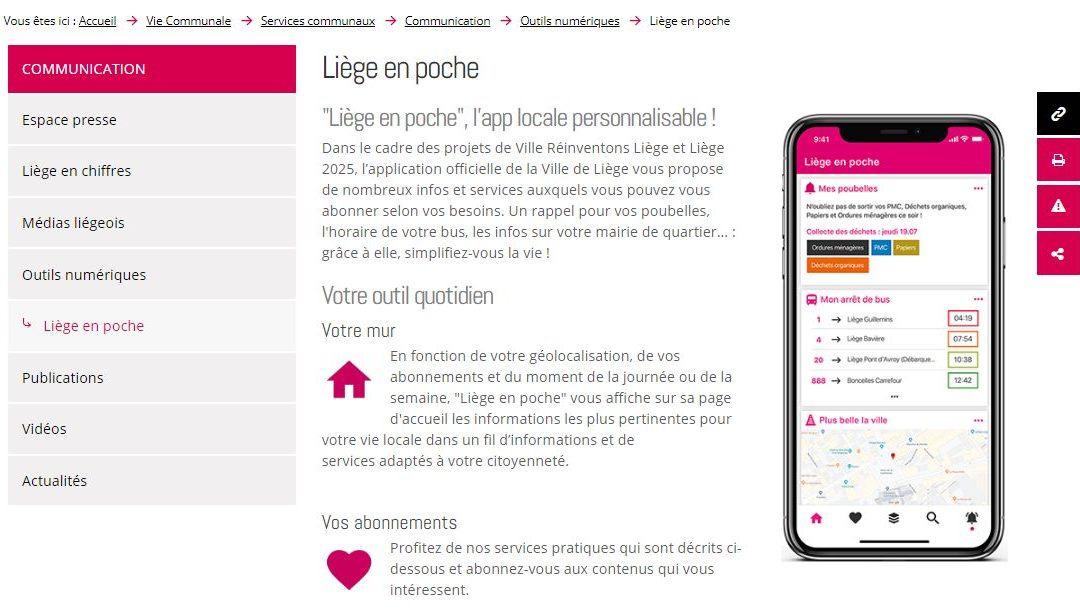 L’application communale de signalement “Plus belle la ville” qui remballe des citoyens va être améliorée