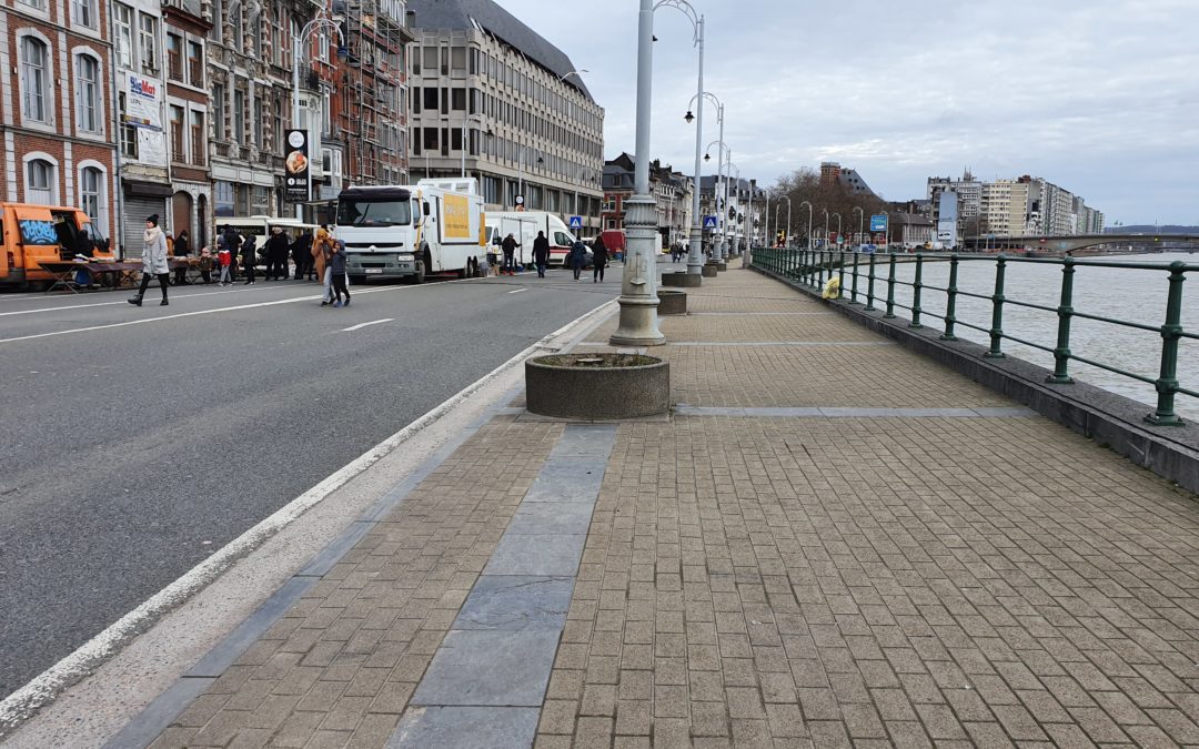 Le quai de la Batte en travaux jusqu’au 31 décembre