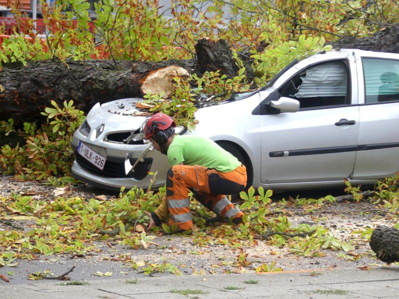 Beaucoup de vent et beaucoup d’interventions des pompiers en région liégeoise