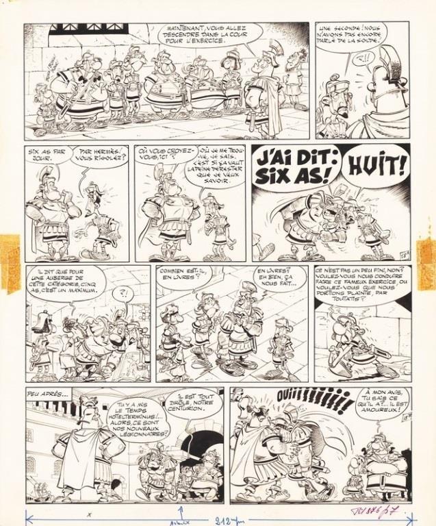 Astérix Légionnaire, https://bdencheres.hibid.com/catalog/232647/bd-ench-res---vente-du-27-septembre-2020/?q=l%C3%A9gionnaire