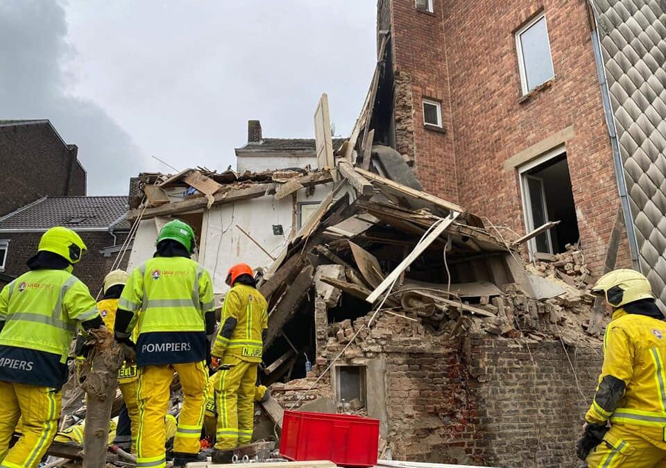 Une maison de la rue de Fragnée explose: 7 blessés et 23 personnes évacuées