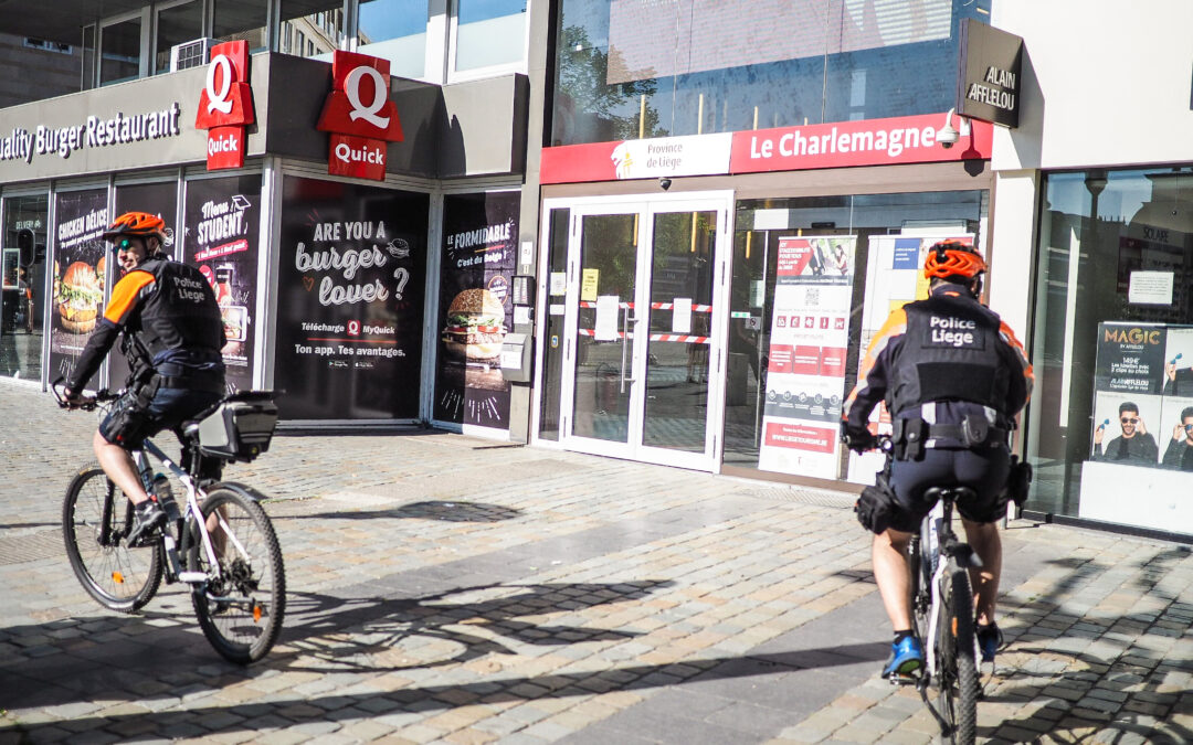 La police de Liège démantèle un take-away de drogue place du Marché