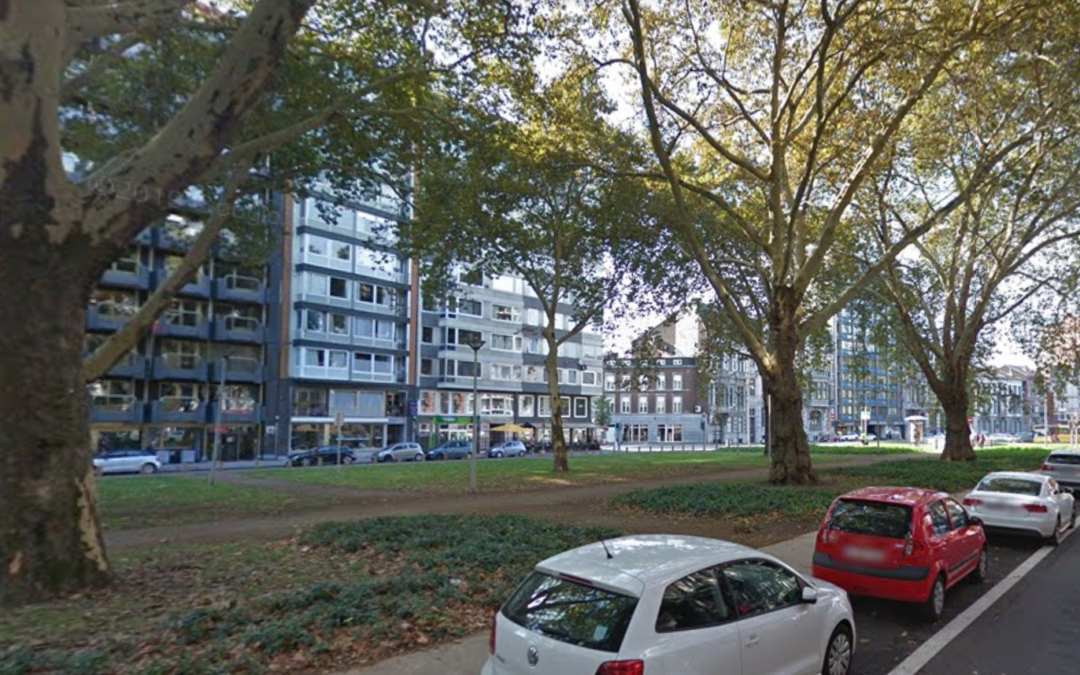 Travaux avenue Blonden dans le cadre du chantier du tram et entre la rue des Armuriers et Coronmeuse