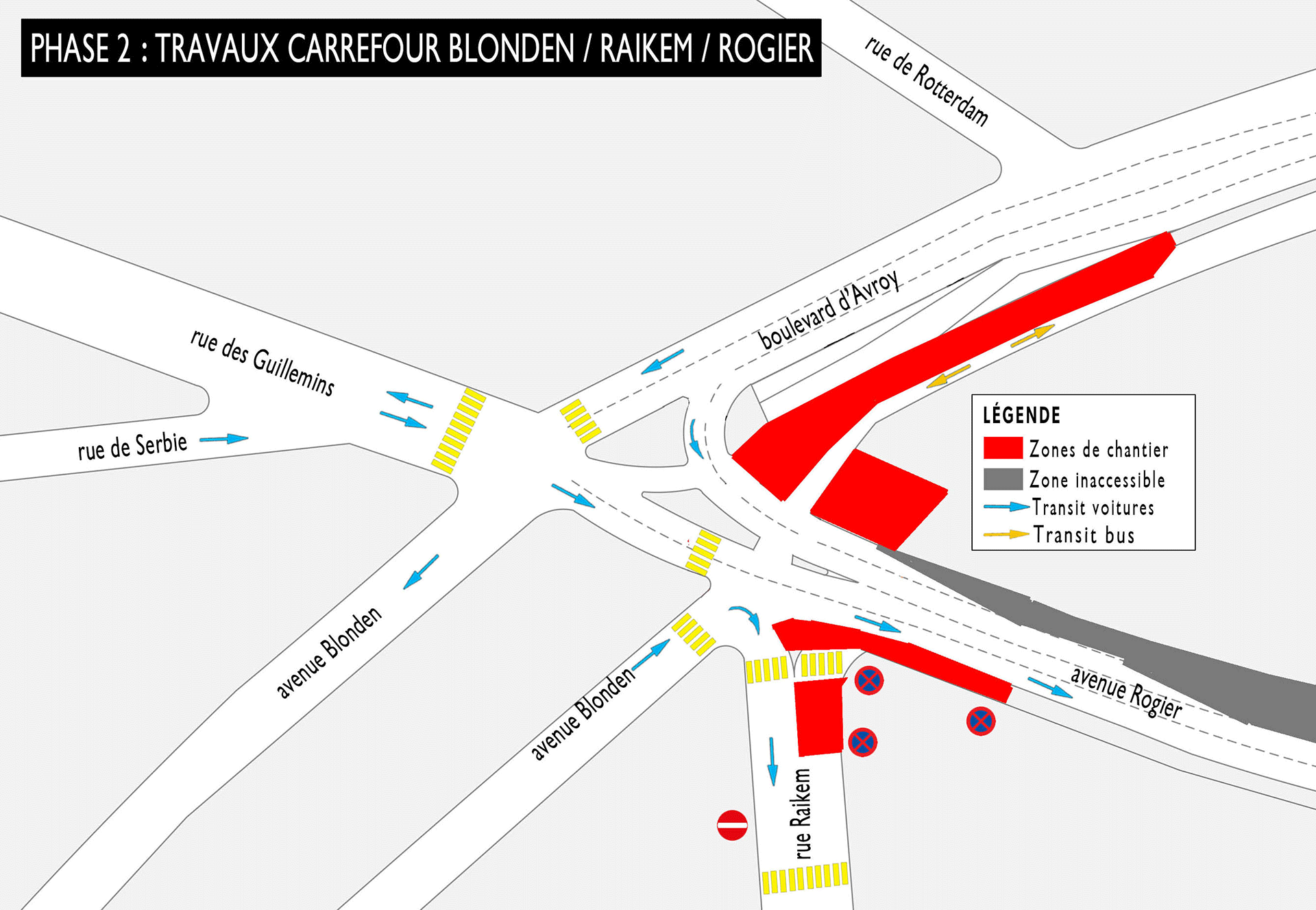 Impétrants avenue Blonden