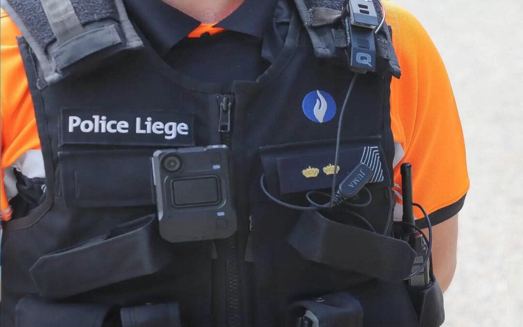 Les policiers liégeois équipés de bodycams à partir d’aujourd’hui pour un test d’un an