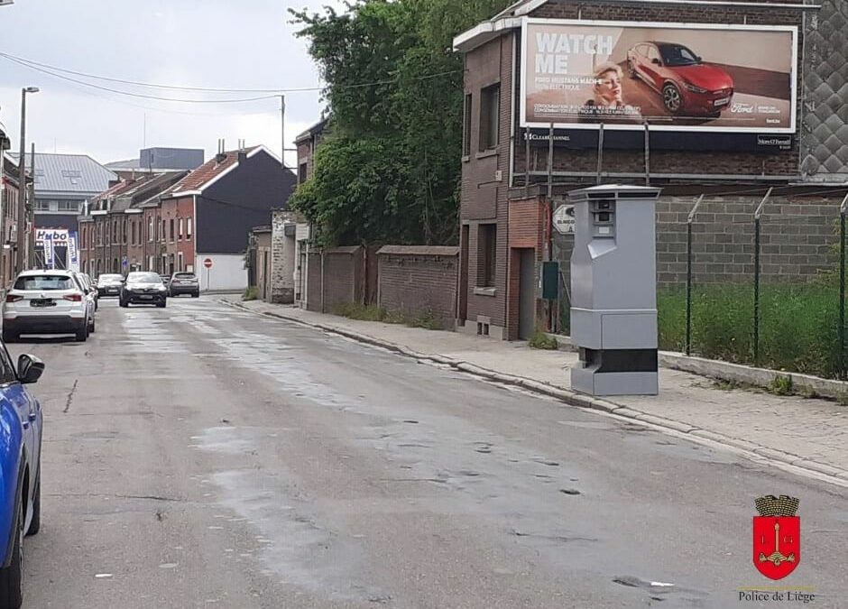 Le Lidar est rue Saint-Nicolas à Glain