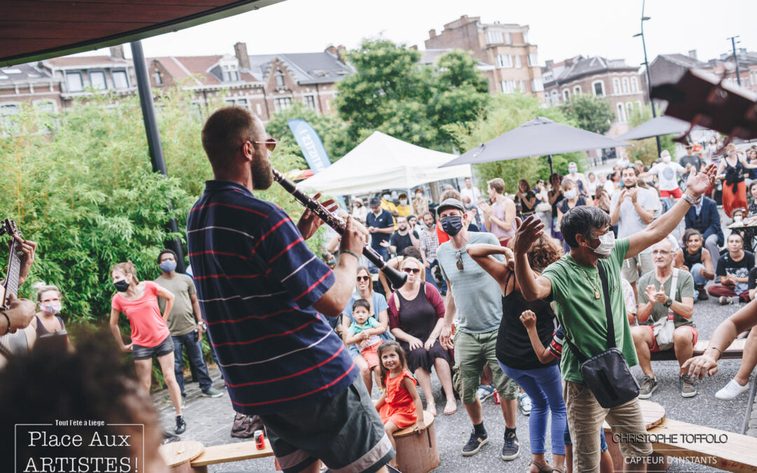 Place aux Artistes chaque samedi en juillet et août