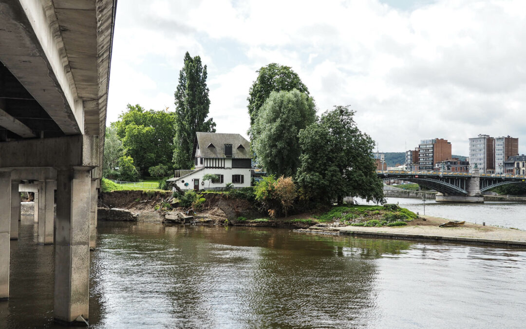 Inondations: les murs des berges abîmées au pont de Fétinne seront reconstruits après les travaux de sécurisation