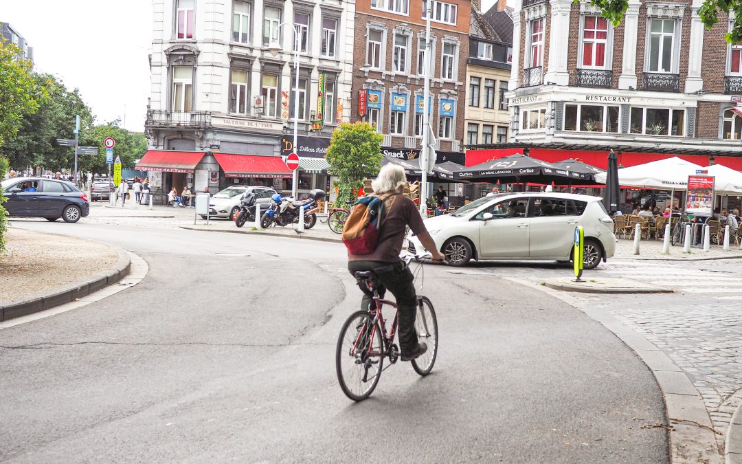 La Ville va marquer une trentaine de ronds-points pour sécuriser les cyclistes