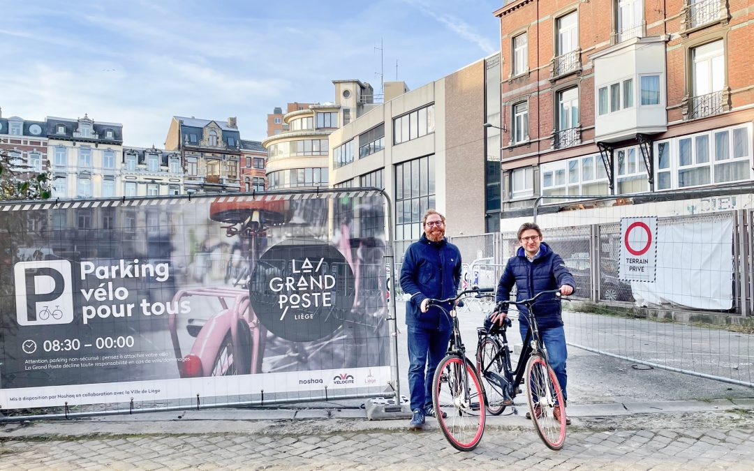 Un parking vélo de 78 places à la Grand Poste… mais qui n’est pas surveillé