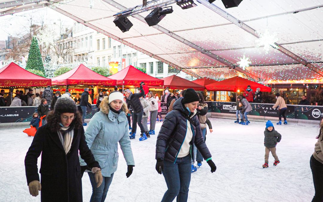 La patinoire de Noël couverte place Cathédrale devrait être épargnée