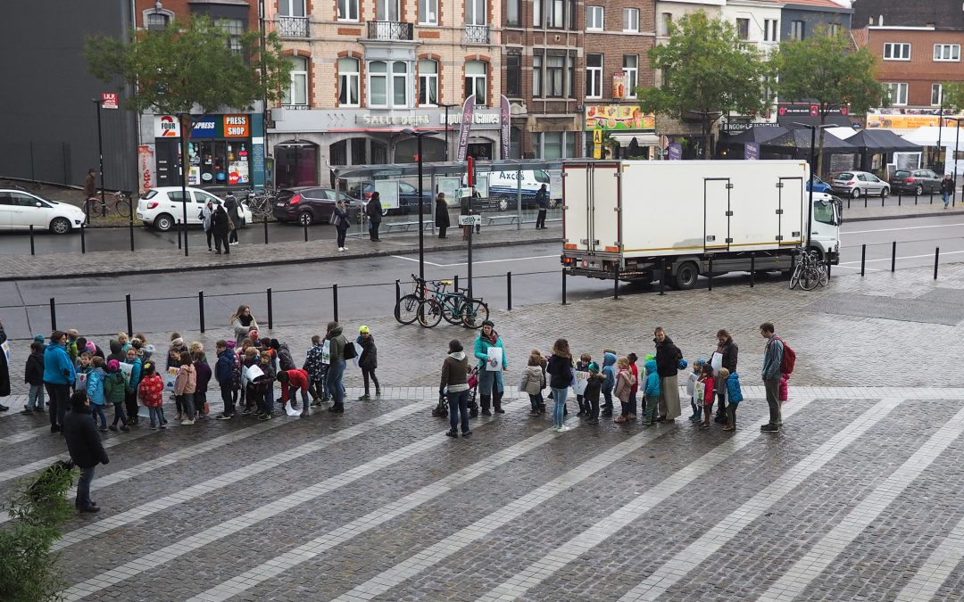 Grève et manifestation du personnel de l’enseignement