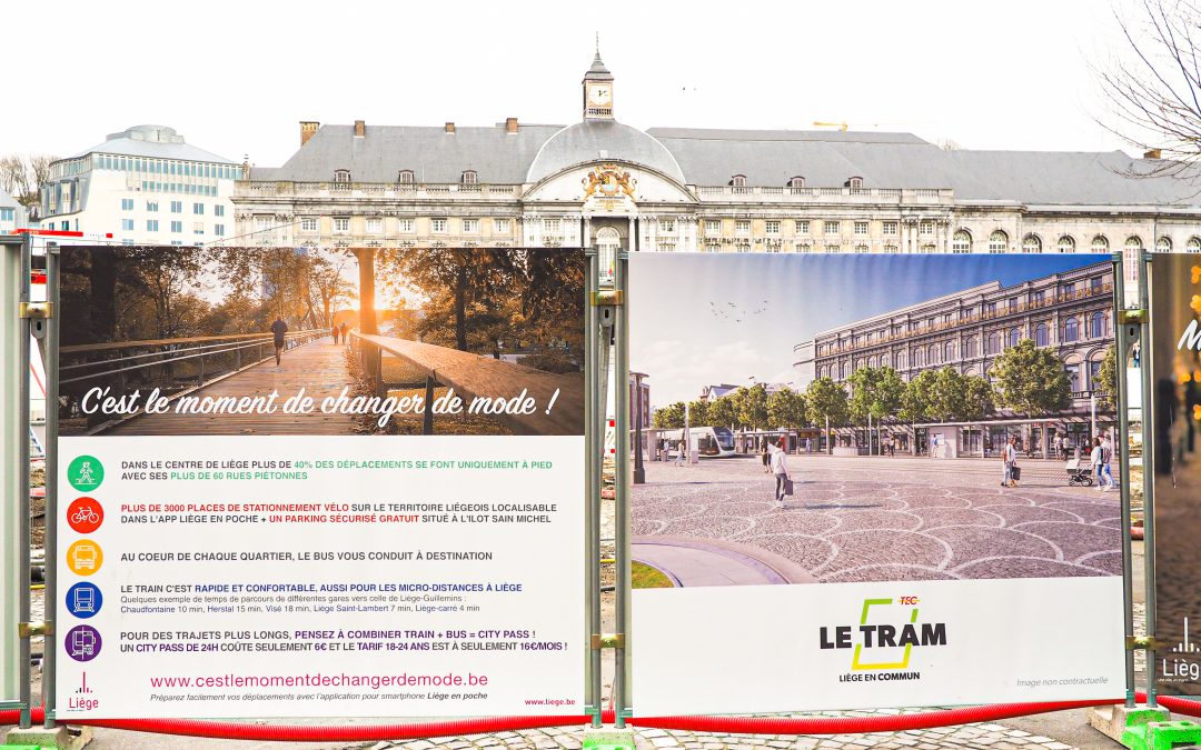 Très mal informé sur le planning des travaux du tram, le bourgmestre boycotte la réunion d’information de Tram’Ardent