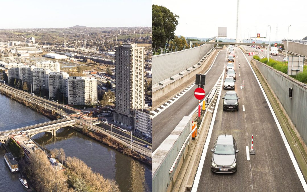 Entrée de ville à Droixhe et tunnel de Cointe: la Sofico communique sur les (futurs) embarras de circulation