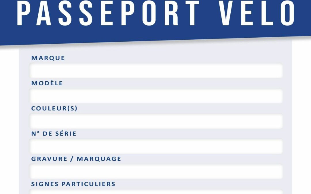 La passeport vélo: un outil de la police de Liège pour lutter contre les vols