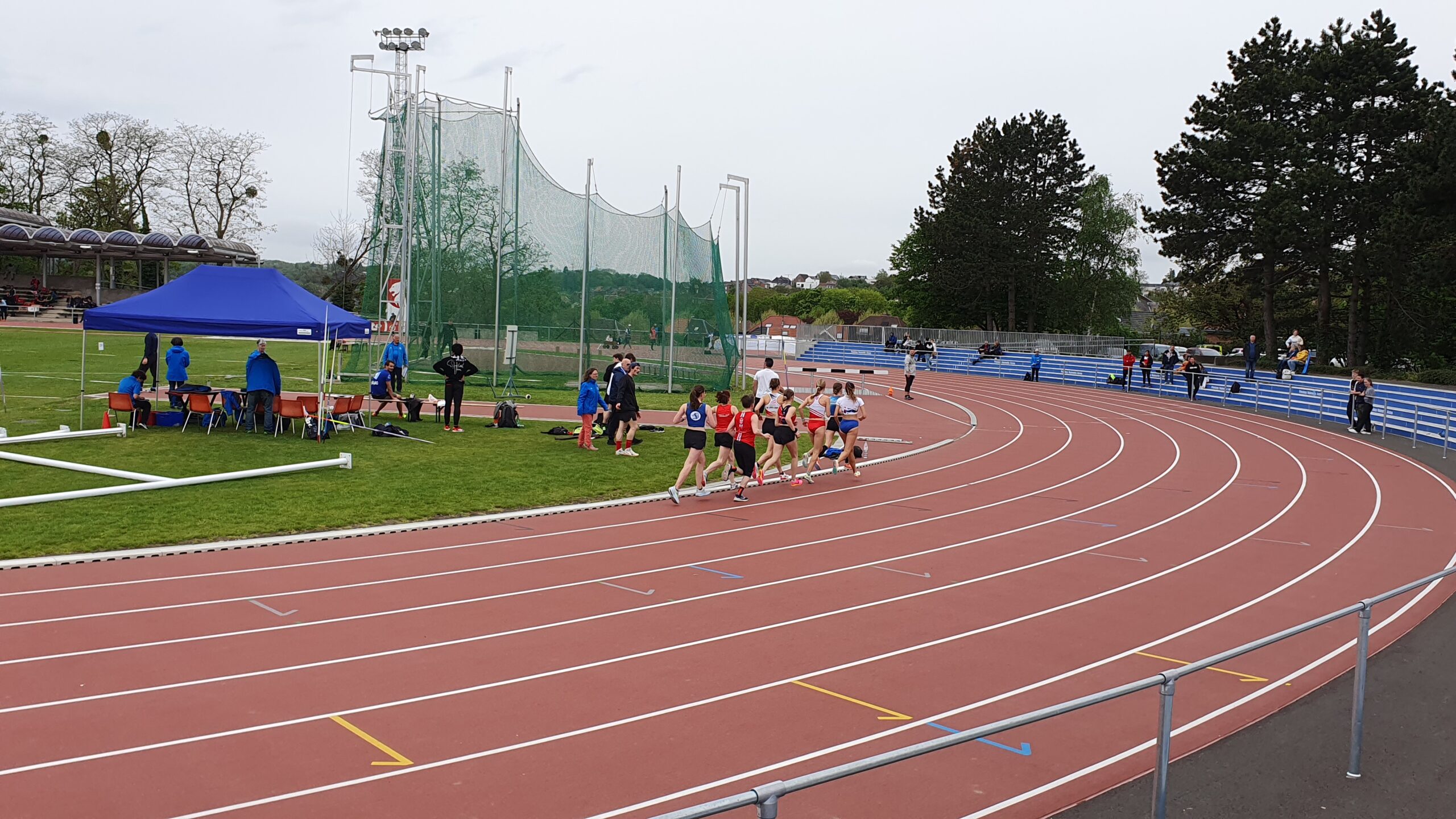 Le record de Belgique interclubs 4 x 400 m mixte battu au stade de Naimette ce dimanche