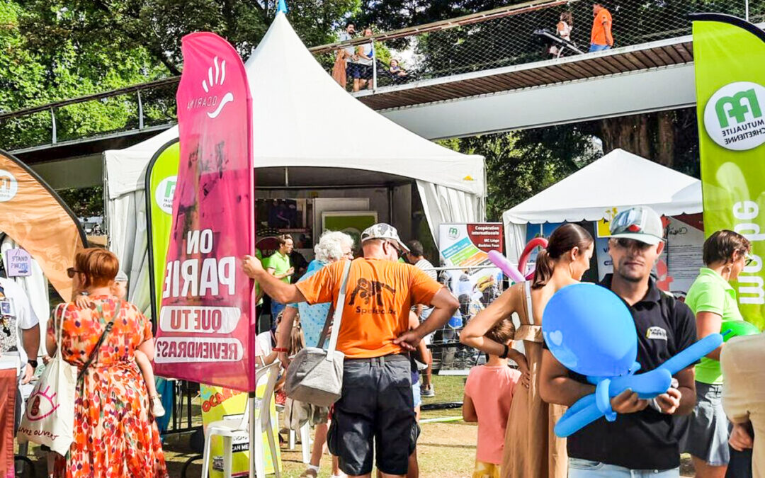 Participez au “marché des loisirs” de Retrouvailles, ce week-end, au parc de la Boverie