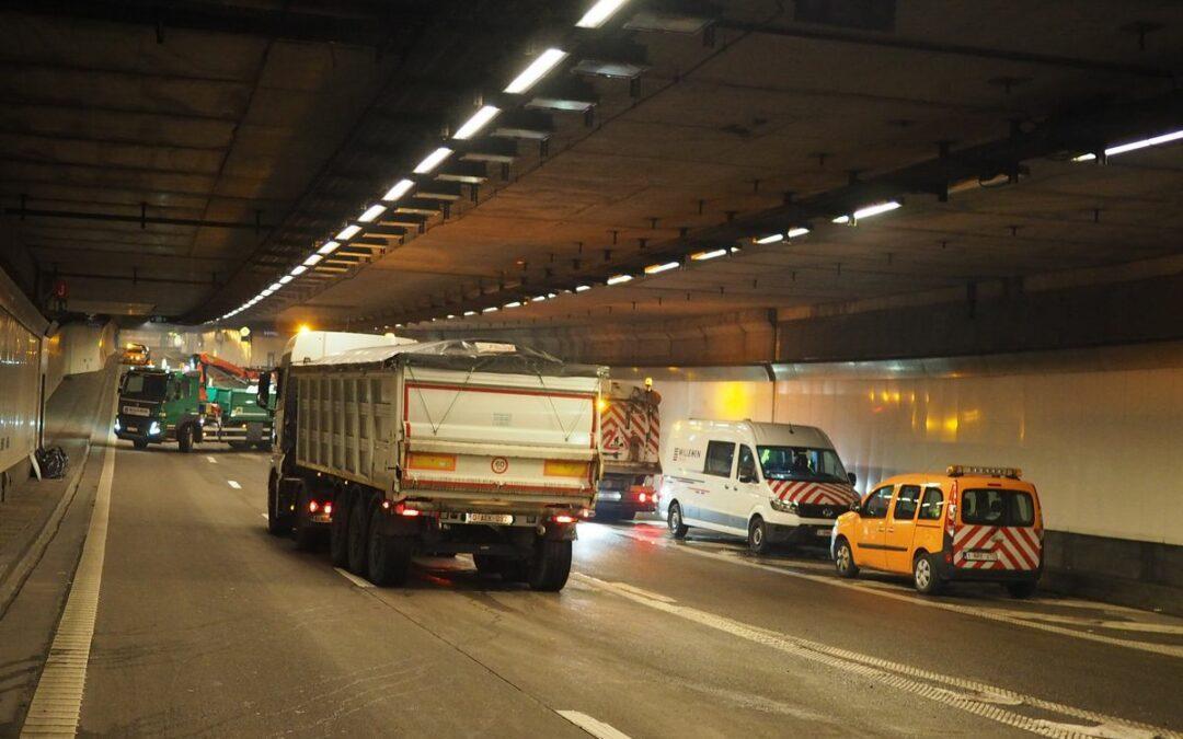 Encore cinq nuits de fermeture du tunnel de Cointe