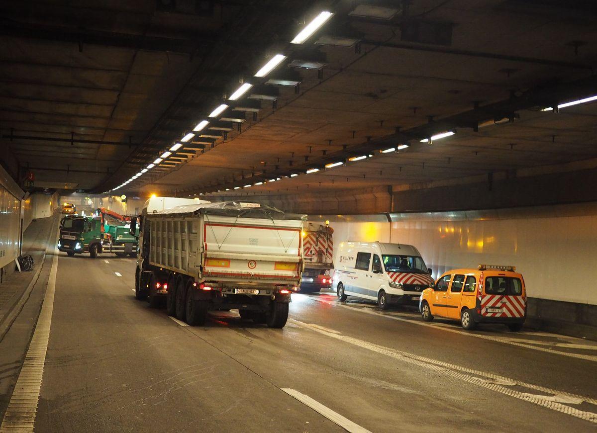 12 nuits de fermeture du tunnel de Cointe d’ici fin mars