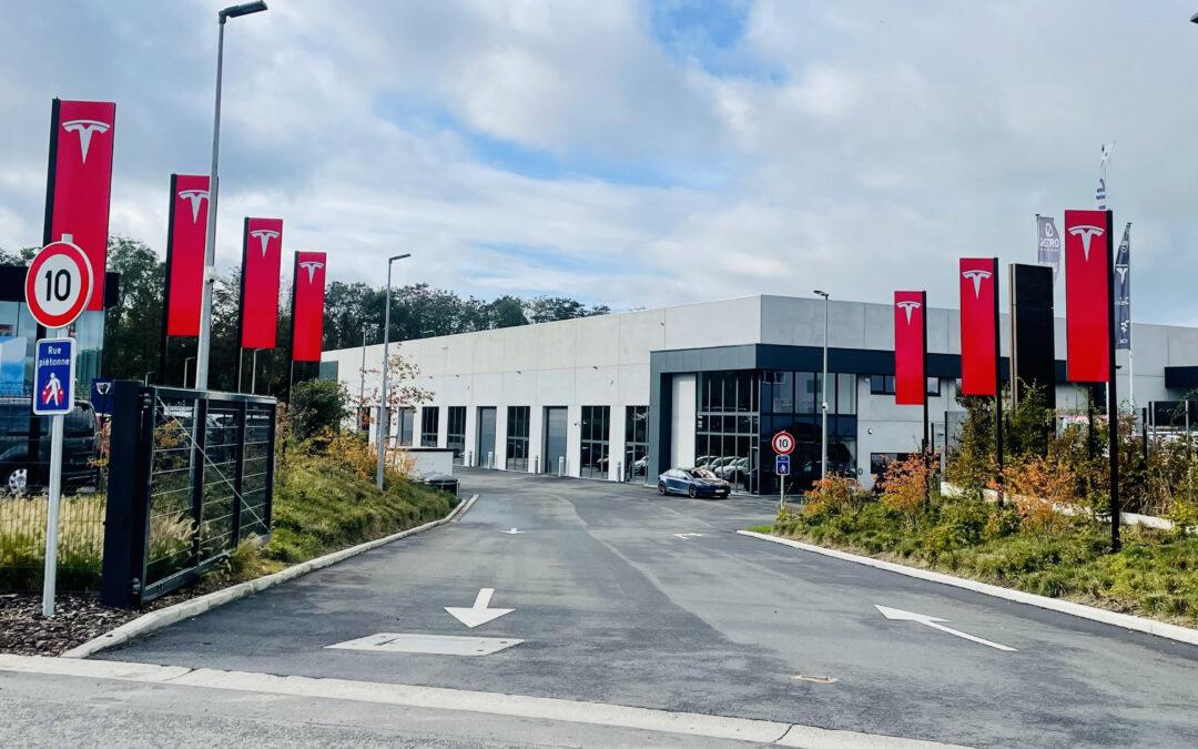 Tesla installe sa première succursale wallonne dans la province de Liège