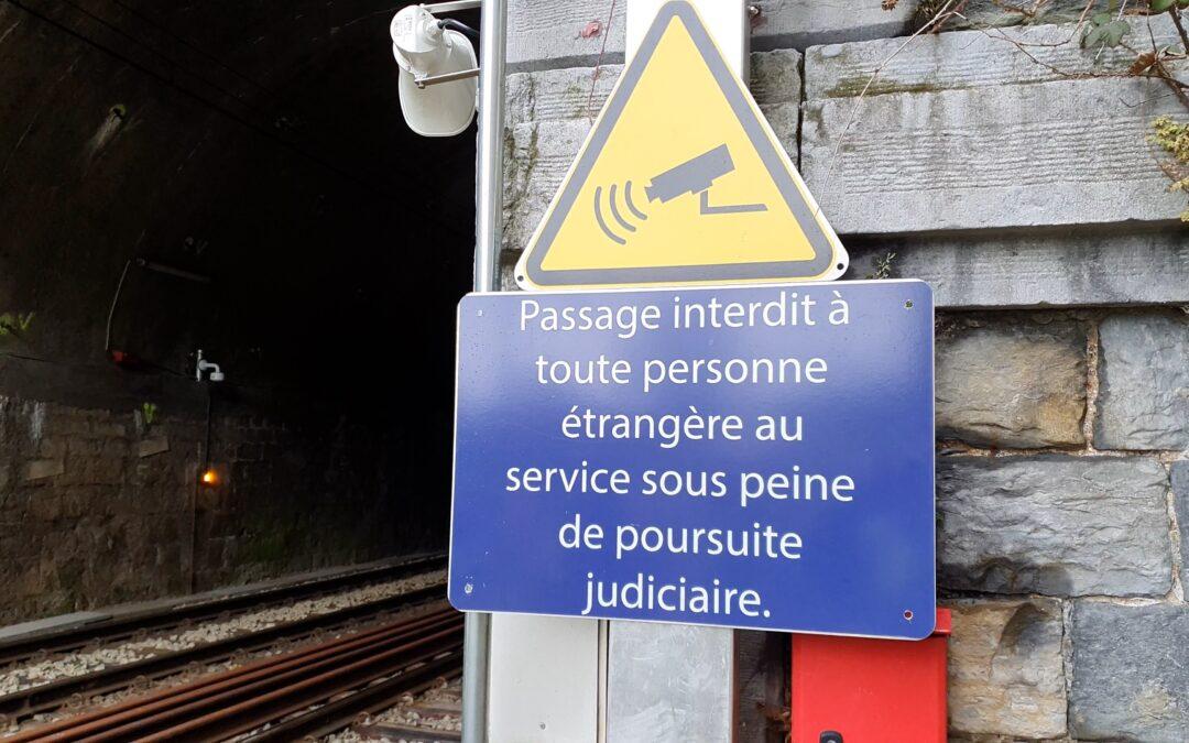 Première en Wallonie sur le rail: un système anti-intrusion à Esneux pour diminuer les retards des trains