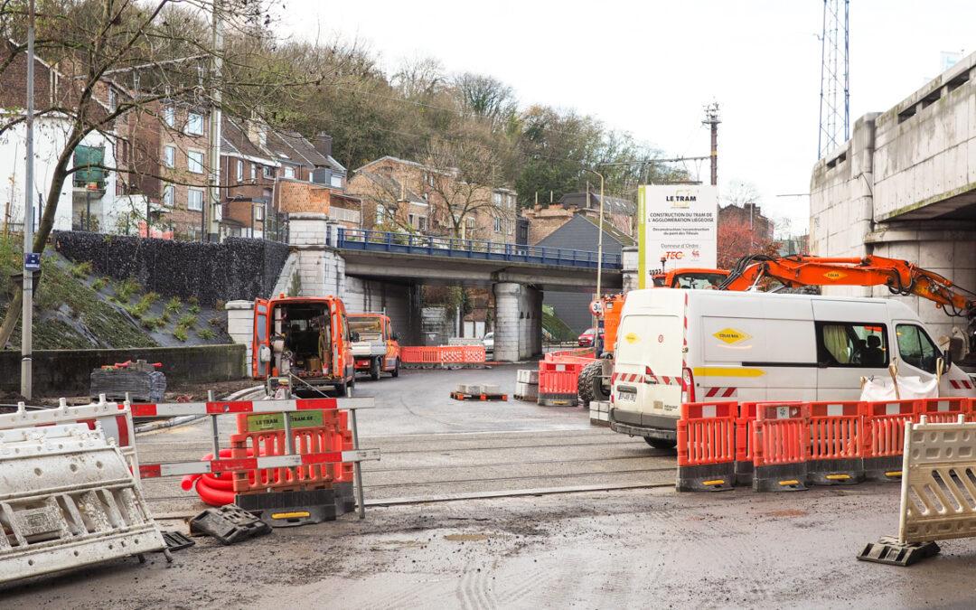 L’avancement du chantier du tram permet-il la réouverture du bas de la rue Mandeville ?