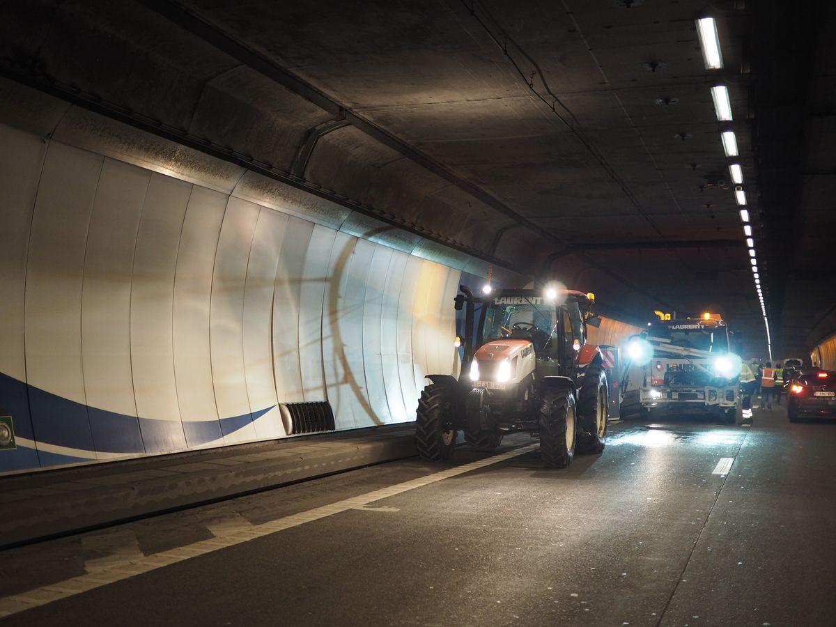 6 nuits de fermeture du tunnel de Cointe en novembre