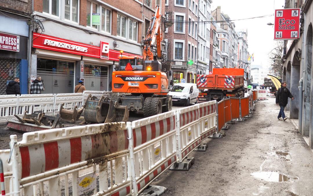 Travaux de nuit en Féronstrée la semaine prochaine