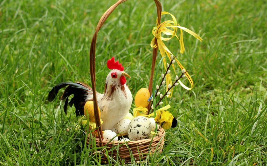 Chasse aux oeufs à la Ferme des enfants le 31 mars